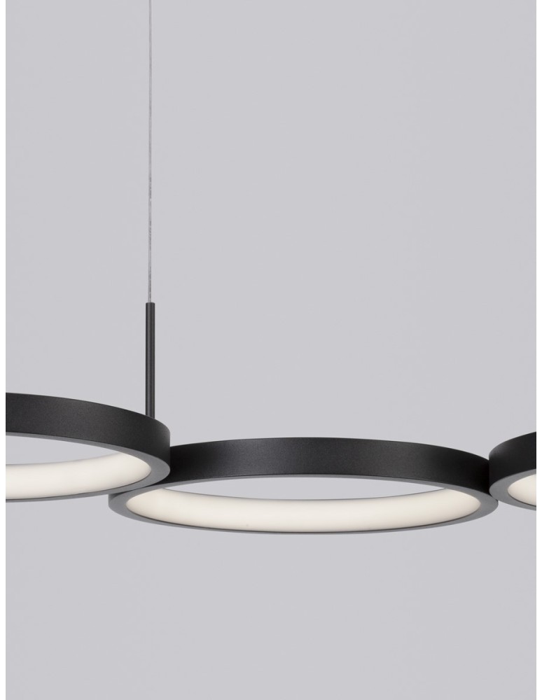 Luces Exclusivas GARCIA Wisząca Nowoczesna czarny 1xLED max 41W 3000K LE42829