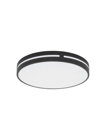 Luces Exclusivas TIJUANA Sufitowa Nowoczesna czarny 1xLED max 30W 3000K LE42832