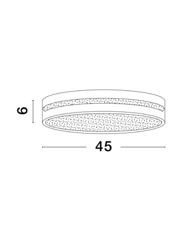 Luces Exclusivas TIJUANA Sufitowa Nowoczesna biały 1xLED max 30W 3000K LE42833 - produkt 2