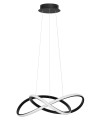 Luces Exclusivas CHIAPAS Wisząca Nowoczesna czarny 1xLED max 28W 3000K LE42835