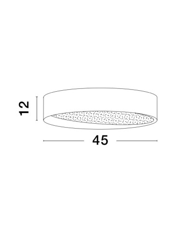 Luces Exclusivas MUZQUIZ Sufitowa Nowoczesna czarny 1xLED max 30W 3000K LE42840 - produkt 2