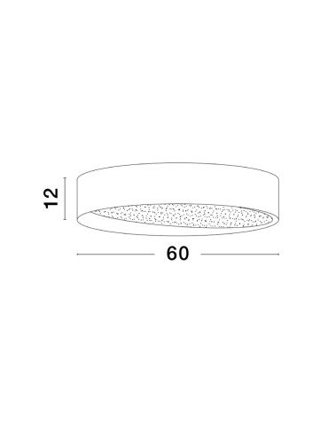 Luces Exclusivas MUZQUIZ Sufitowa Nowoczesna biały 1xLED max 60W 3000K LE42842 - product 2