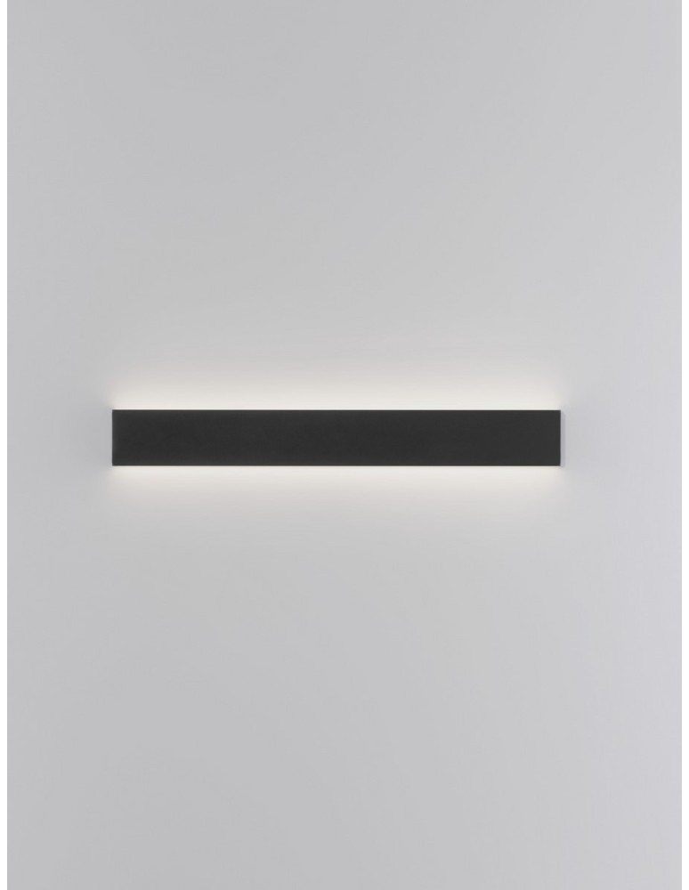 Luces Exclusivas DURANGO Ścienna Nowoczesna czarny 1xLED max 22W 3000K LE42852