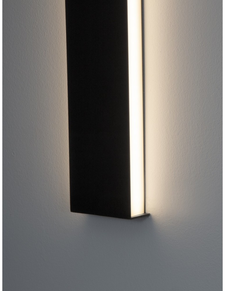 Luces Exclusivas DURANGO Ścienna Nowoczesna czarny 1xLED max 44W 3000K LE42854