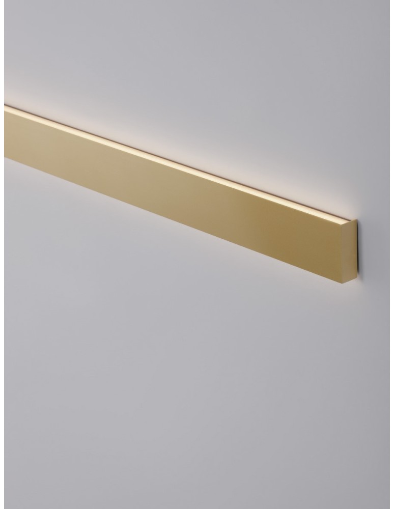 Luces Exclusivas DURANGO Ścienna Nowoczesna złoty i odcienie złota 1xLED max 36W 3000K LE42856