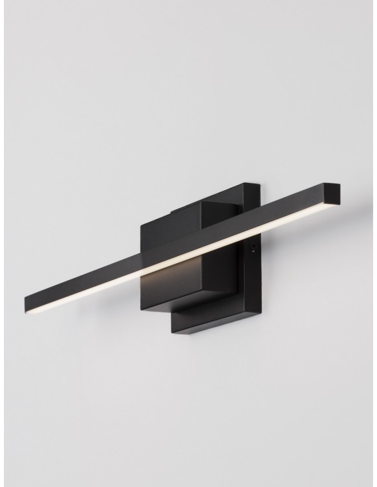 Kinkiety - Luces Exclusivas HIDALGO Ścienna Nowoczesna czarny 1xLED max 12,5W 3000K LE42861 - product kolory-swiatla.pl 3