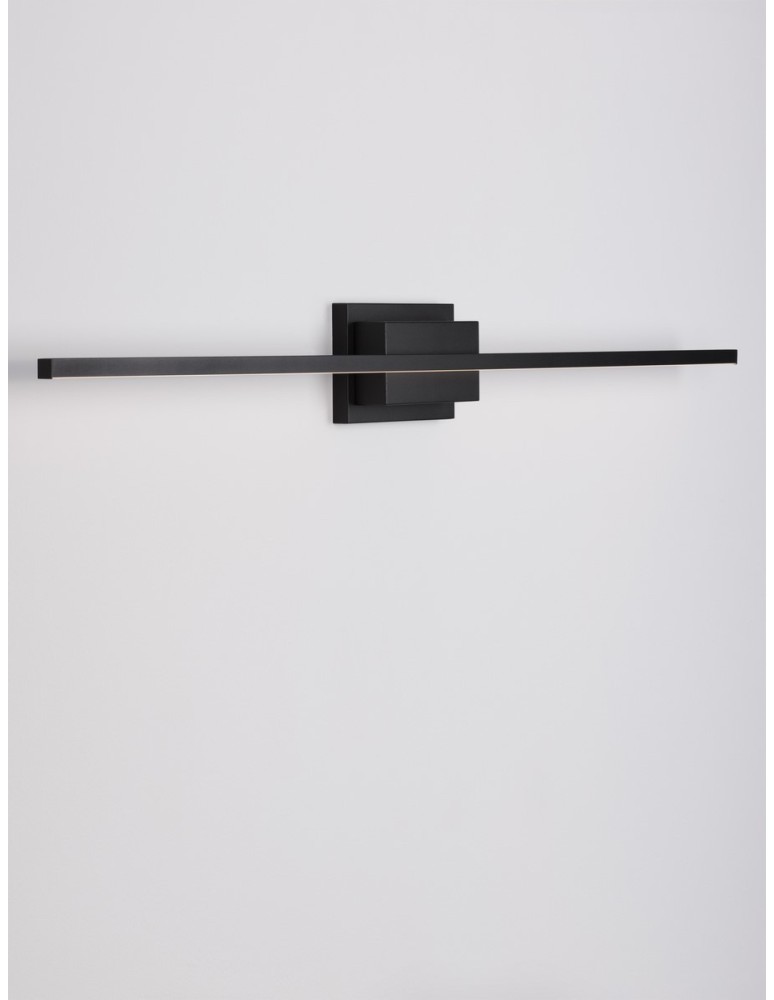 Kinkiety - Luces Exclusivas HIDALGO Ścienna Nowoczesna czarny 1xLED max 28,5W 3000K LE42863 - produkt kolory-swiatla.pl 2