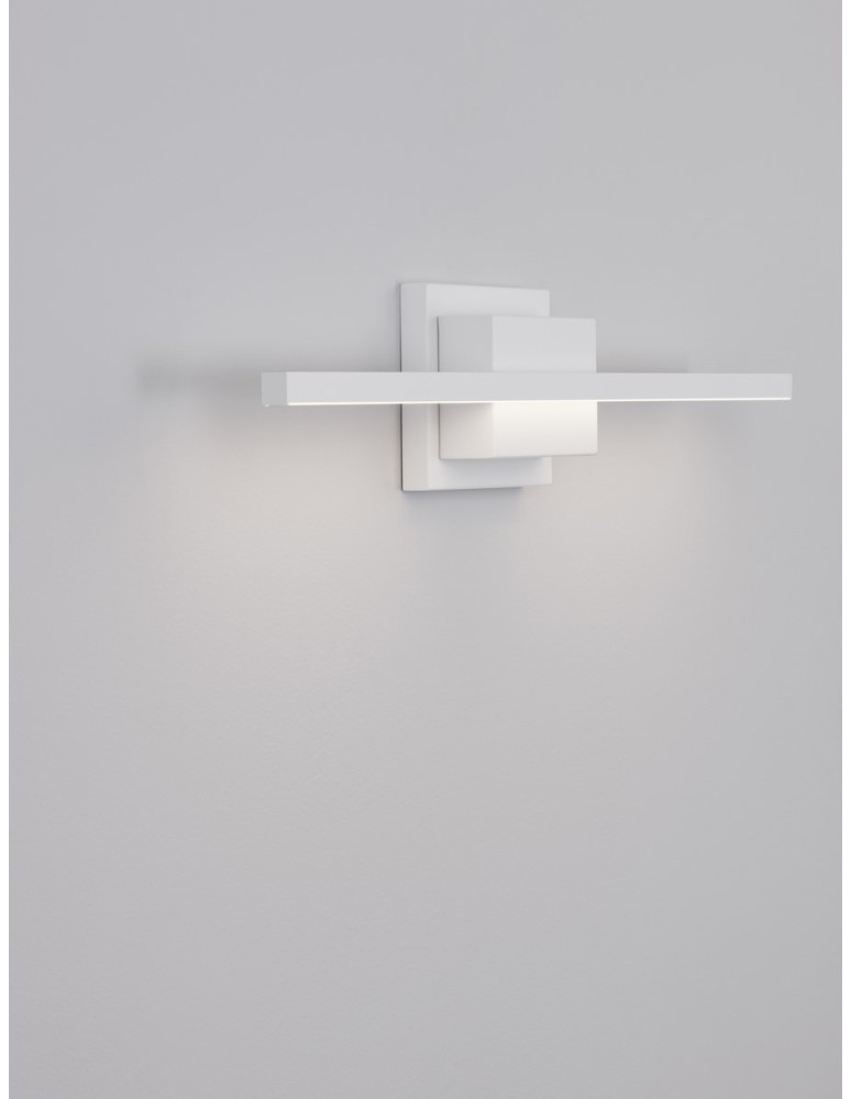 Kinkiety - Luces Exclusivas HIDALGO Ścienna Nowoczesna biały 1xLED max 12,5W 3000K LE42864 - product kolory-swiatla.pl 2