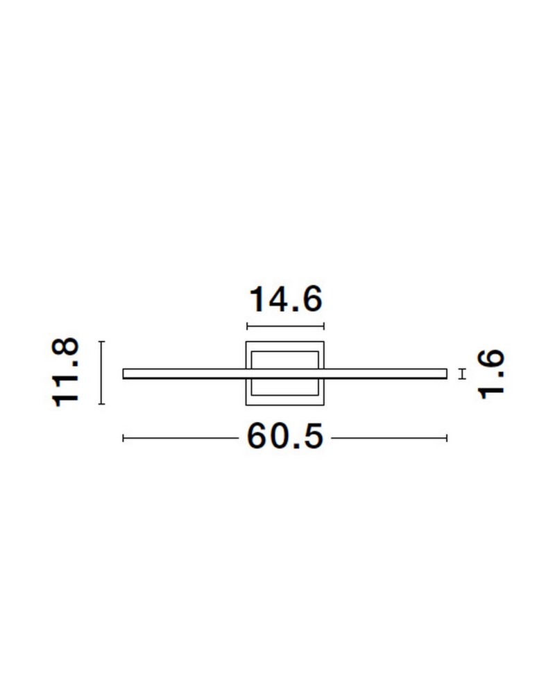Kinkiety - Luces Exclusivas HIDALGO Ścienna Nowoczesna biały 1xLED max 12,5W 3000K LE42864 - product kolory-swiatla.pl 3