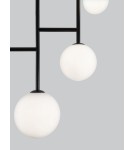 Lampy sufitowe - Luces Exclusivas URUAPAN Sufitowa Nowoczesna czarny 5xG9 max 25W LE42883 - produkt 3