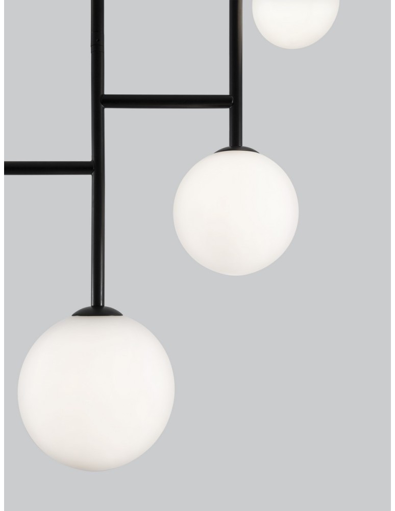 Lampy sufitowe - Luces Exclusivas URUAPAN Sufitowa Nowoczesna czarny 5xG9 max 25W LE42883 - produkt kolory-swiatla.pl 3