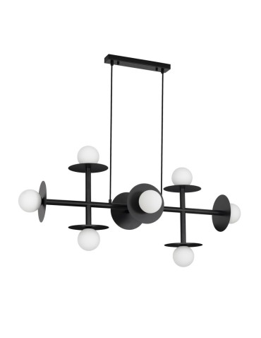Luces Exclusivas URUAPAN Wisząca Nowoczesna czarny 8xG9 max 40W LE42885