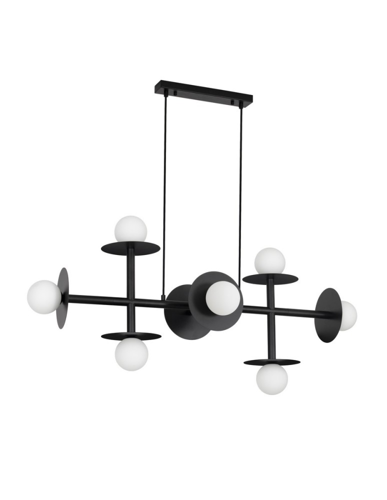 Luces Exclusivas URUAPAN Wisząca Nowoczesna czarny 8xG9 max 40W LE42885