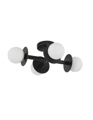 Luces Exclusivas URUAPAN Sufitowa Nowoczesna czarny 4xG9 max 20W LE42887