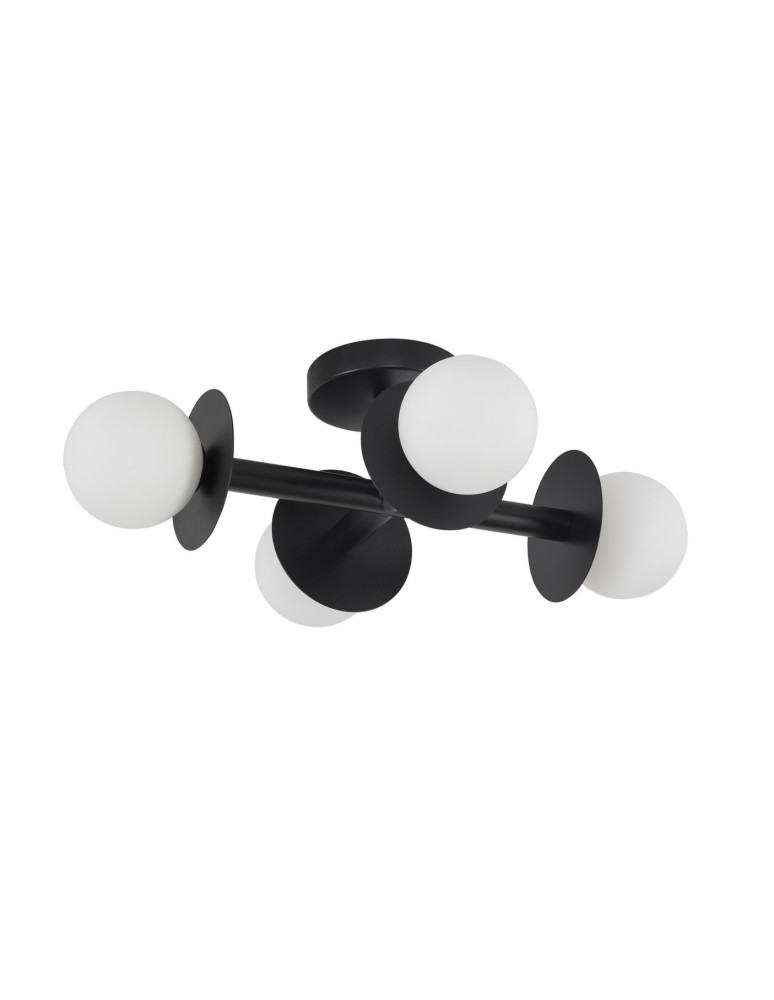 Lampy sufitowe - Luces Exclusivas URUAPAN Sufitowa Nowoczesna czarny 4xG9 max 20W LE42887 - produkt kolory-swiatla.pl 1