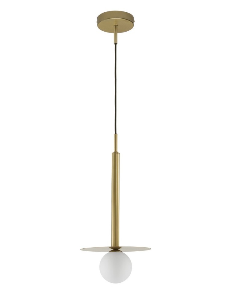 Lampy wiszące - Luces Exclusivas URUAPAN Wisząca Nowoczesna złoty i odcienie złota 1xG9 max 5W LE42891 - produkt kolory-swiatla.pl 1