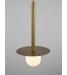 Lampy wiszące - Luces Exclusivas URUAPAN Wisząca Nowoczesna złoty i odcienie złota 1xG9 max 5W LE42891 - produkt 3