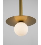 Lampy wiszące - Luces Exclusivas URUAPAN Wisząca Nowoczesna złoty i odcienie złota 1xG9 max 5W LE42891 - produkt 4
