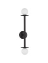 Luces Exclusivas MORELOS Ścienna Nowoczesna czarny 2xG9 max 5W LE42893