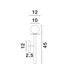 Kinkiety - Luces Exclusivas MORELOS Ścienna Nowoczesna czarny 1xG9 max 5W LE42895 - product 2