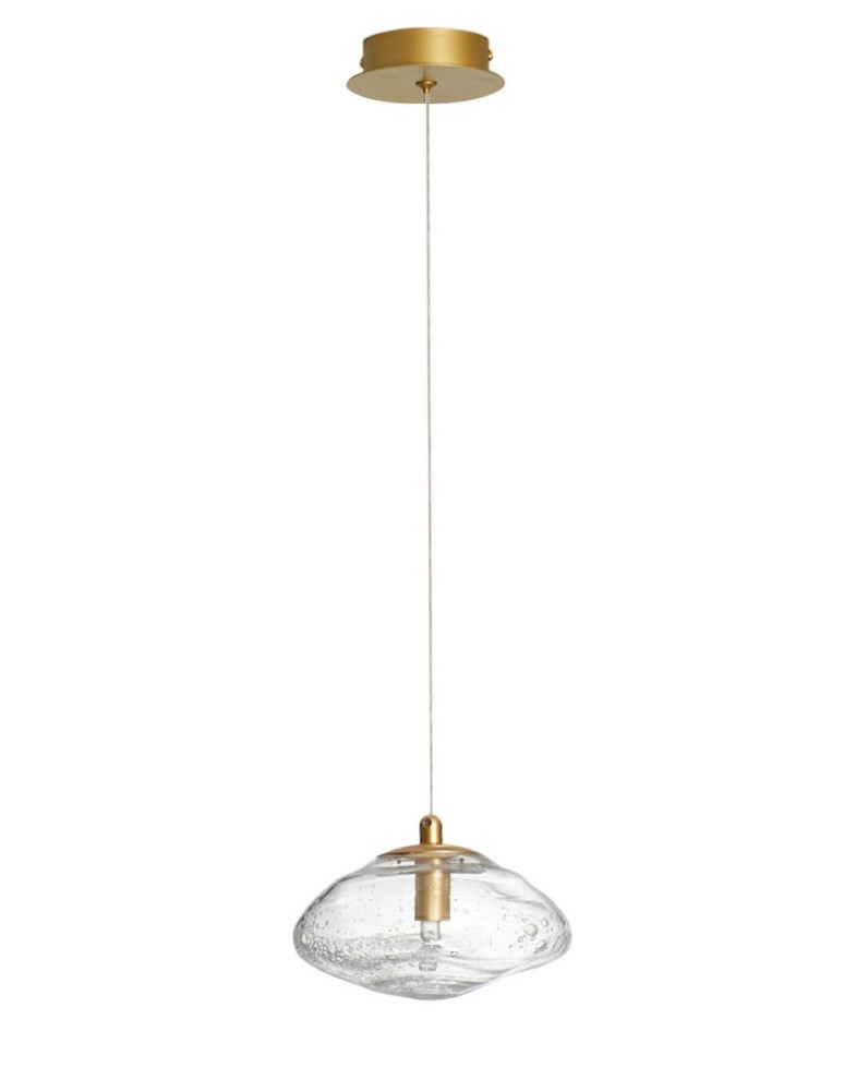 Luces Exclusivas NAYARIT Wisząca Nowoczesna złoty i odcienie złota 1xG9 max 5W LE42897