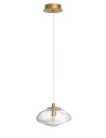 Luces Exclusivas NAYARIT Wisząca Nowoczesna złoty i odcienie złota 1xG9 max 5W LE42897