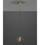 Lampy wiszące - Luces Exclusivas NAYARIT Wisząca Nowoczesna złoty i odcienie złota 1xG9 max 5W LE42897 - produkt 2