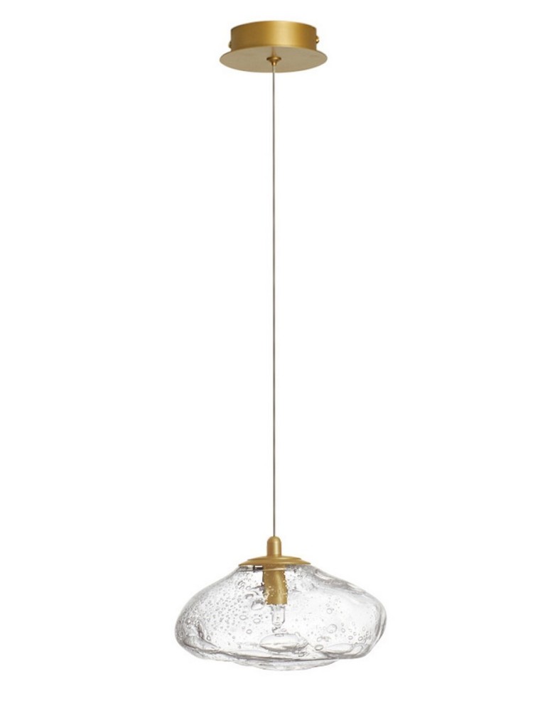 Lampy wiszące - Luces Exclusivas NAYARIT Wisząca Nowoczesna złoty i odcienie złota 1xG9 max 5W LE42898 - produkt kolory-swiatla.pl 1