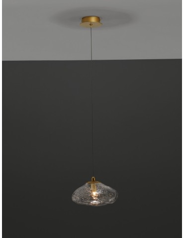 Luces Exclusivas NAYARIT Wisząca Nowoczesna złoty i odcienie złota 1xG9 max 5W LE42898 - product 2
