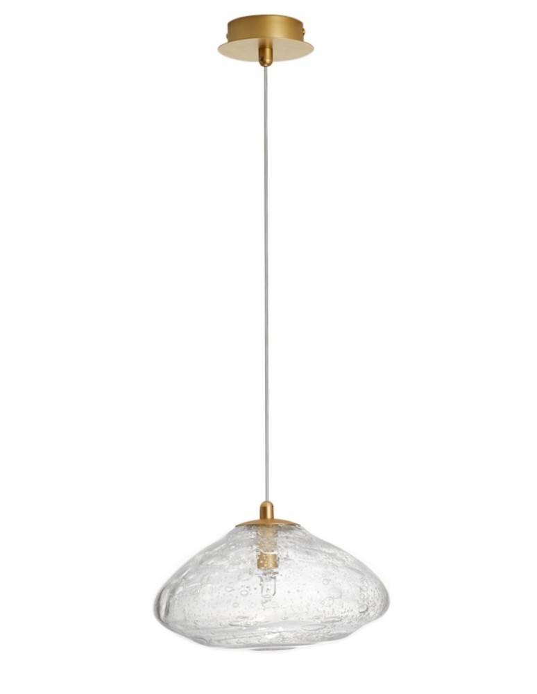 Lampy wiszące - Luces Exclusivas NAYARIT Wisząca Nowoczesna złoty i odcienie złota 1xG9 max 5W LE42899 - produkt kolory-swiatla.pl 1