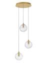 Luces Exclusivas CABRAL Wisząca Nowoczesna złoty i odcienie złota 3xG9 max 15W LE42904