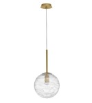 Lampy wiszące kule - Luces Exclusivas CABRAL Wisząca Nowoczesna złoty i odcienie złota 1xG9 max 12W LE42905 - product 1