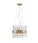 Lampy wiszące - Luces Exclusivas CHOLULA Wisząca Nowoczesna złoty i odcienie złota 5xG9 max 25W LE42907 - produkt 1