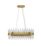 Lampy wiszące - Luces Exclusivas CHOLULA Wisząca Nowoczesna złoty i odcienie złota 10xG9 max 50W LE42909 - produkt 1