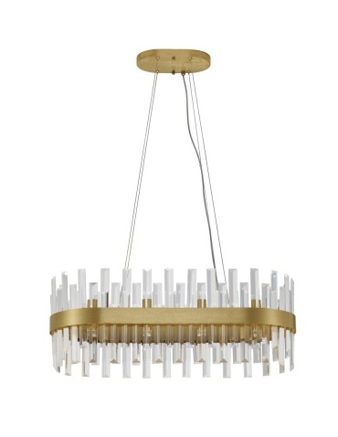 Luces Exclusivas CHOLULA Wisząca Nowoczesna złoty i odcienie złota 10xG9 max 50W LE42909