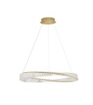 Lampy wiszące - Luces Exclusivas BAUTA Wisząca Nowoczesna złoty i odcienie złota 1xLED max 45W 3500K LE42913 - produkt 1