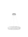 Luces Exclusivas BAUTA Wisząca Nowoczesna srebrny i odcienie srebra 1xLED max 40W 3500K LE42915