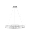 Luces Exclusivas BAUTA Wisząca Nowoczesna srebrny i odcienie srebra 1xLED max 47W 3500K LE42916