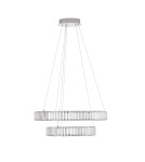 Lampy wiszące - Luces Exclusivas BAUTA Wisząca Nowoczesna srebrny i odcienie srebra 1xLED max 46W 3500K LE42917 - product 1