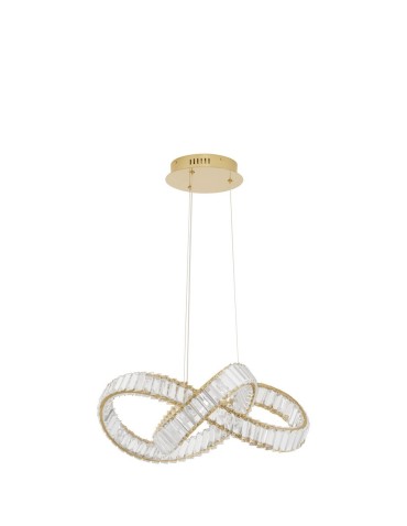 Luces Exclusivas SINALOA Wisząca Nowoczesna złoty i odcienie złota 1xLED max 50W 3500K LE42922