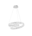 Lampy wiszące - Luces Exclusivas SINALOA Wisząca Nowoczesna srebrny i odcienie srebra 1xLED max 50W 3500K LE42924 - product 1