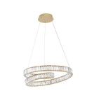 Lampy wiszące - Luces Exclusivas SINALOA Wisząca Nowoczesna złoty i odcienie złota 1xLED max 50W 3500K LE42925 - produkt 2