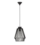 Lampy wiszące pojedyncze - Luces Exclusivas GUAYMAS Wisząca Nowoczesna czarny 1xE27 max 12W LE42928 - product 1