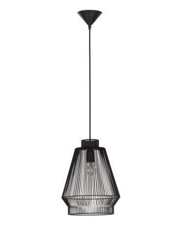Luces Exclusivas GUAYMAS Wisząca Nowoczesna czarny 1xE27 max 12W LE42928