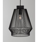 Lampy wiszące pojedyncze - Luces Exclusivas GUAYMAS Wisząca Nowoczesna czarny 1xE27 max 12W LE42928 - product 2