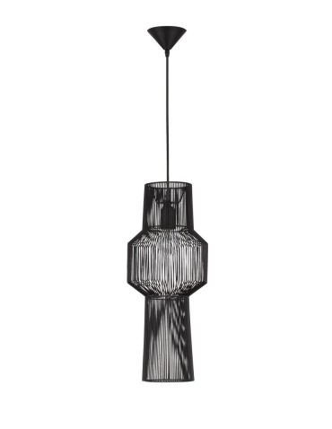 Luces Exclusivas GUAYMAS Wisząca Nowoczesna czarny 1xE27 max 12W LE42930