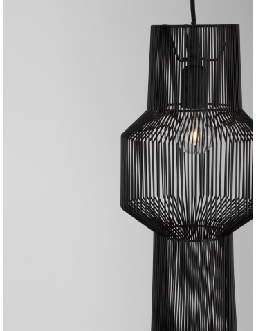 Luces Exclusivas GUAYMAS Wisząca Nowoczesna czarny 1xE27 max 12W LE42930 - produkt 2