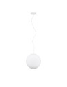 Luces Exclusivas LLORET Wisząca Nowoczesna biały 1xE27 max 12W LE42933