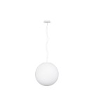 Lampy wiszące pojedyncze - Luces Exclusivas LLORET Wisząca Nowoczesna biały 1xE27 max 12W LE42934 - product 1