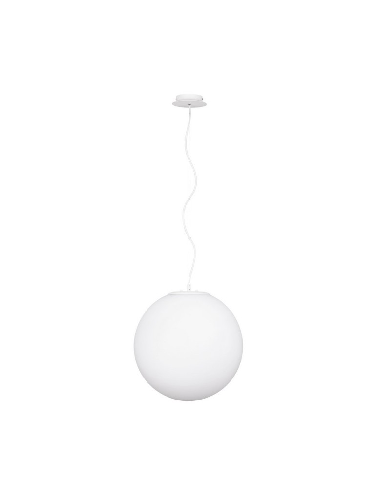 Lampy wiszące pojedyncze - Luces Exclusivas LLORET Wisząca Nowoczesna biały 1xE27 max 12W LE42934 - produkt kolory-swiatla.pl 1